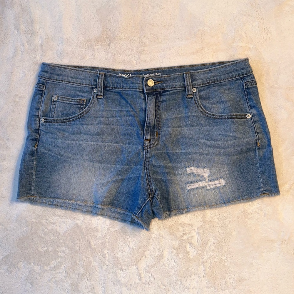 Boyfriend Denim Shorts